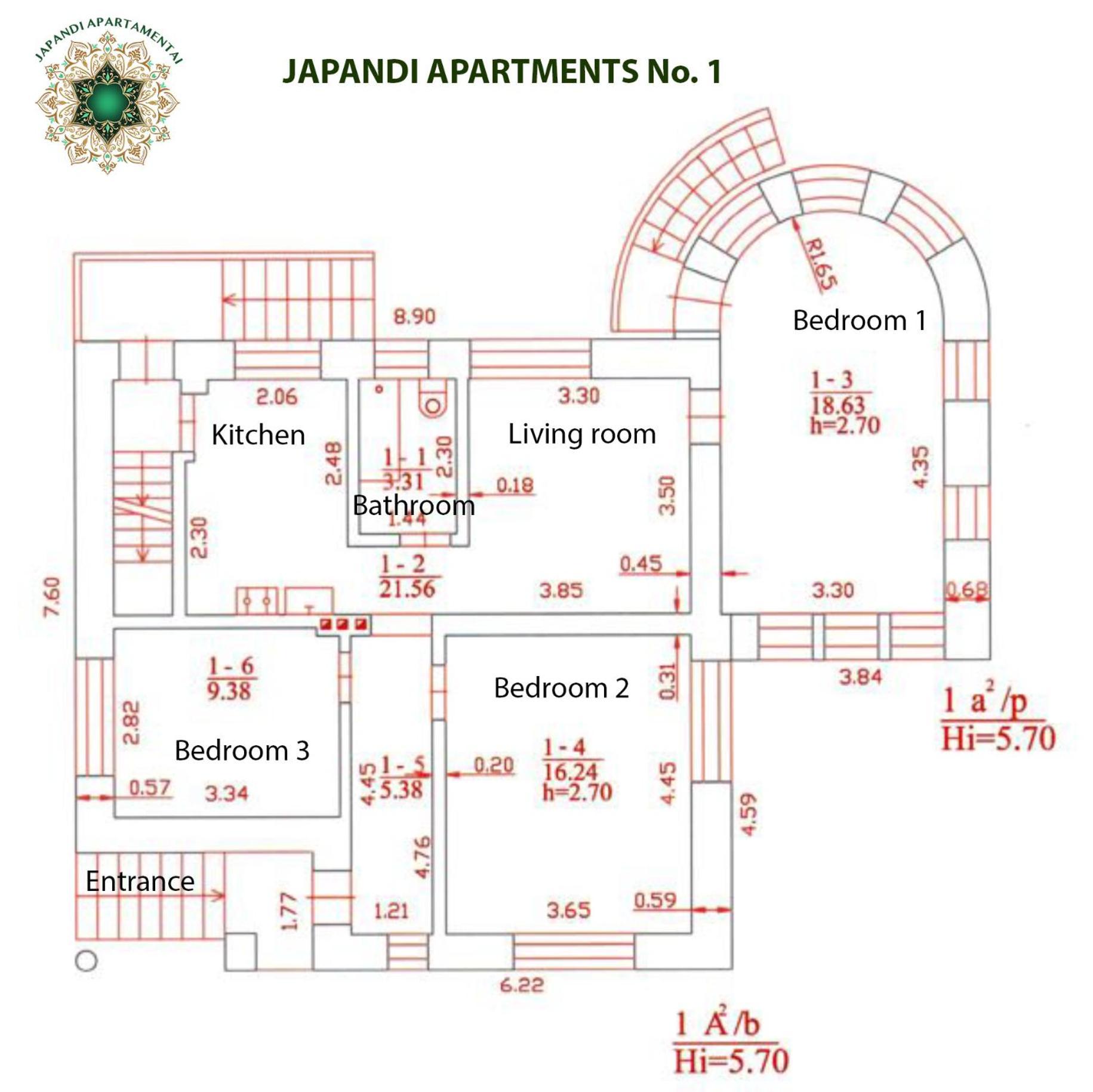 Japandi Apartamentai Kaunas Ngoại thất bức ảnh